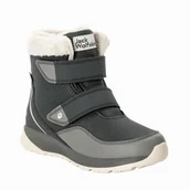 Buty dla dziewczynek - Buty zimowe dla dzieci Jack Wolfskin POLAR WOLF TEXAPORE MID VC K smokey grey - 30 - miniaturka - grafika 1