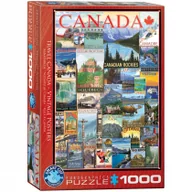 Puzzle - Eurographics Puzzle 1000 elementów. Stare plakaty, Kanada - miniaturka - grafika 1