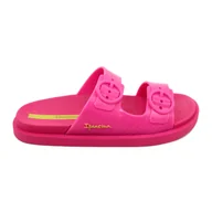 Buty dla dziewczynek - Klapki dla dzieci rekreacyjne Ipanema 26855 AG019 Dark Pink różowe - miniaturka - grafika 1