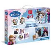 Gry planszowe - Clementoni 4 1 Frozen 13495 - miniaturka - grafika 1