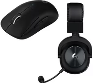 Słuchawki - Logitech Pro X Wireless Lightspeed Combo - miniaturka - grafika 1