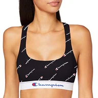 Koszulki i topy damskie - Champion Racer Crop Top damski biustonosz sportowy - miniaturka - grafika 1