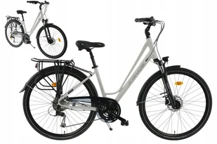 Rower Trekkingowy 28" KANDS ELITE PRO 3.0 ALIVIO rama 19" biały R24 - Rowery - miniaturka - grafika 1
