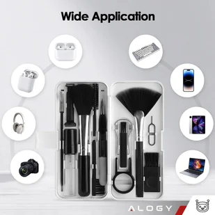 Zestaw do czyszczenia klawiatury telefonu słuchawek 18w1 Wielofunkcyjny Szczotka Klucz do SIM Czyścik Alogy Set - Pozostałe akcesoria do telefonów Zestaw do czyszczenia klawiatury telefonu słuchawek 18w1 Wielofunkcyjny Szczotka Klucz do SIM Czyścik Alogy Set - Pozostałe akcesoria do telefonów - miniaturka - grafika 17