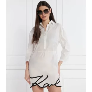 Karl Lagerfeld Sukienka SIGNATURE - Sukienki - miniaturka - grafika 1