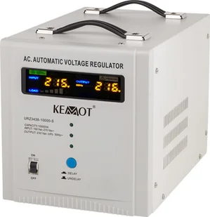 Kemot Automatyczny stabilizator napięcia KEMOT SER-10000-S , precyzja 8% - Akcesoria do serwerów - miniaturka - grafika 1