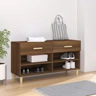 Szafki na buty - Lumarko Szafka na buty, brązowy dąb, 102x35x55 cm - miniaturka - grafika 1