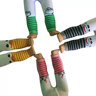 Rajstopy - The New York Doll Collection Zestaw 4 Rajstopy Legginsy Ze Zwierzęcym Nadrukiem Dla 18 cali / 46 cm Lalek - Rajstopy Dla Lalek - Akcesoria Odzieżowe Dla Dalek - miniaturka - grafika 1