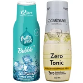Syropy i koncentraty owocowe - Syrop FruttaMax TONIC 500 ml + Syrop SodaStream Tonic Tonik Zero 440ml - miniaturka - grafika 1