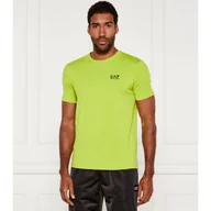 Koszulki męskie - EA7 T-shirt Slim Fit - miniaturka - grafika 1