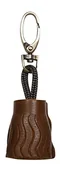 Breloki - Clairefontaine 410095C Lawrence brelok do kluczy ze skóry jagnięcej 4 x 2,5 cm 1 szt. kolor camel brown - miniaturka - grafika 1