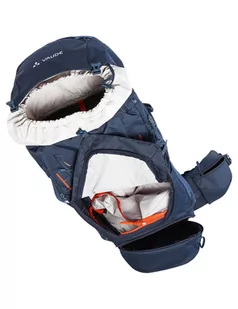 Plecak trekkingowy Vaude Asymmetric  52+8 granatowy - Plecaki - miniaturka - grafika 4