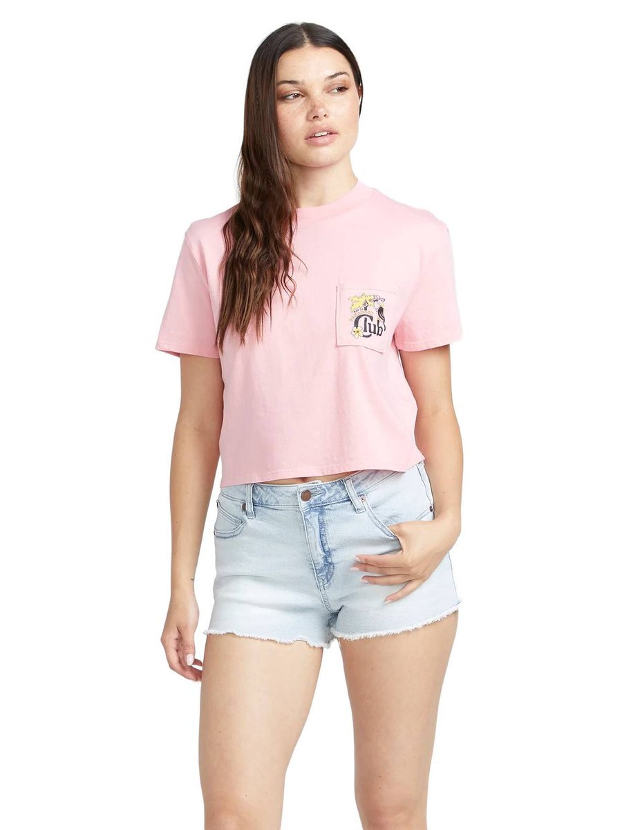Koszulka Volcom POCKET DIAL TEE - GUAVA - S
