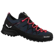Buty trekkingowe damskie - Damskie buty trekkingowe Salewa Wildfire 2 W Rozmiar butów (UE): 38,5 / Kolor: niebieski/czarny - miniaturka - grafika 1