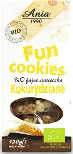 Ania FUN COOKIES KUKURYDZIANE 120G 5903453004791 - Ciastka - miniaturka - grafika 2