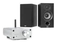 Zestawy stereo - Marmitek BoomBoom 460 (srebrny) + Debut 2.0 B5.2 (czarny) - miniaturka - grafika 1