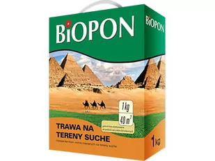 BIOPON Bros trawa na tereny suche 1kg - Trawy i trawniki - miniaturka - grafika 1