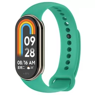 Akcesoria do smartwatchy - Pasek silikonowy Vanfone do Xiaomi Mi Band 8, turkusowy - miniaturka - grafika 1