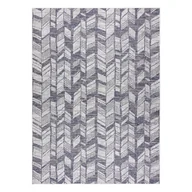 Dywany - Dywan SZNURKOWY SIZAL SION Jodełka, Chevron 22180 płaskie tkanie ecru / niebieski / róż fioletowy 120x170 cm - miniaturka - grafika 1