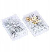 Różańce - Różaniec Pierwsza Komunia szkło perłowa powłoka - miniaturka - grafika 1