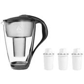 Dzbanki filtrujące - Dafi Crystal Classic LED Czarny - miniaturka - grafika 1