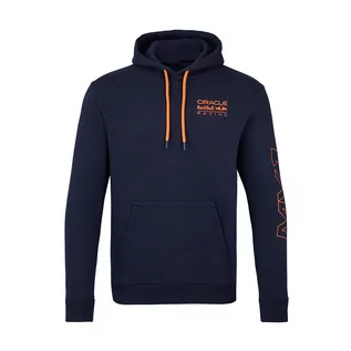 Bluzy męskie - Bluza męska granatowa Max Verstappen Logo Red Bull Racing 2023 - grafika 1