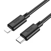 Kable USB - Kabel USB C do Lightning Hoco PD 27W 2 m X88 czarny - miniaturka - grafika 1