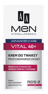 Oceanic Men Advanced Care Vital 40+ Krem do twarzy przeciwzmarszczkowy 50ml - Kremy do twarzy - miniaturka - grafika 2