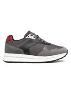 Trampki damskie - Geox Sneakersy "Runntix" w kolorze antracytowym - miniaturka - grafika 1