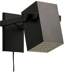 Frandsen - BF Quadro Lampa Ścienna Matt Black Frandsen - Lampy ścienne - miniaturka - grafika 1