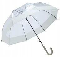 Parasole - Parasol przeciwdeszczowy transparentny 85cm automatyczny - miniaturka - grafika 1