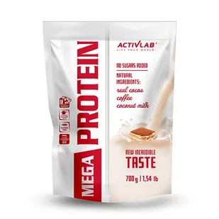 BIAŁKO Kreatyna Tauryna Mega PROtein Activlab - Odżywki białkowe - miniaturka - grafika 1