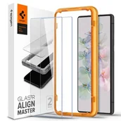 Szkła hartowane na telefon - Spigen Glas.TR AlignMaster do Google Pixel 7 Pro 2-pack - miniaturka - grafika 1