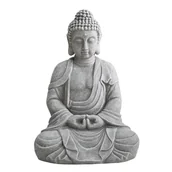 Figurki dekoracyjne - Figurka Budda, rzeźba do ogrodu 51 cm z gliny kaolinowej - miniaturka - grafika 1