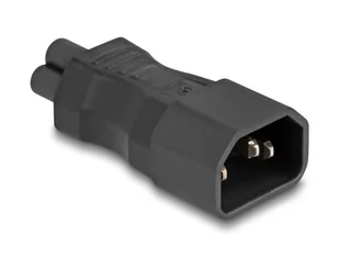 DeLOCK 80468 zmieniacz płci / kabli IEC 60320 C14 IEC 60320 C5 Czarny - Adaptery i przejściówki - miniaturka - grafika 1