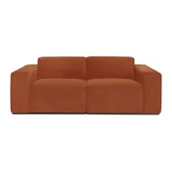 Sofy i kanapy - Pomarańczowa sztruksowa sofa modułowa Scandic Sting - miniaturka - grafika 1