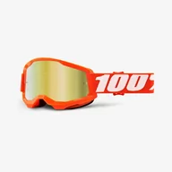 Gogle narciarskie - 100% 100% Strata Anti-Fog Goggles Gen2, orange/mirror  2021 Gogle HU-GOG-0054/20/unis - miniaturka - grafika 1