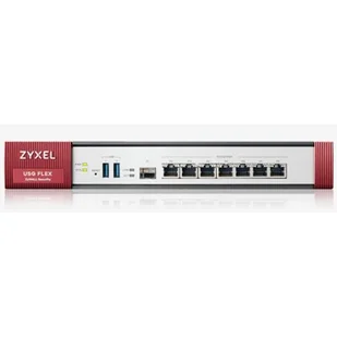 ZyXEL USG Flex Firewall 7 Gigabit user-definable ports 1xSFP 2xUSB Device only - Firewalle sprzętowe - miniaturka - grafika 1
