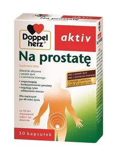Queisser Pharma Doppelherz Aktiv Na Prostatę 30 szt. - Układ moczowy i płciowy - miniaturka - grafika 1