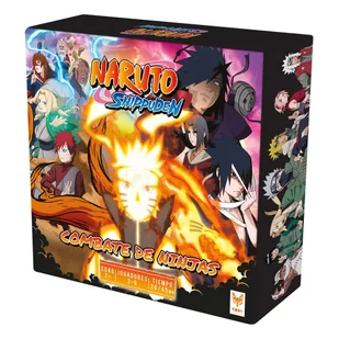 Naruto Card Game Ninjas Fights *Spanish Version* - Gry planszowe - miniaturka - grafika 1