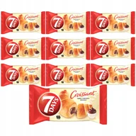 Batoniki - 7 Days Max Croissant z nadzieniem kakaowym 110 g x 10 sztuk - miniaturka - grafika 1