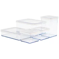 Pojemniki kuchenne - Zestaw pojemników kuchennych na żywność Loft Premium 5 szt. Rotho - miniaturka - grafika 1