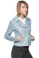Kurtki damskie - Tom Tailor, Kurtka damska, Colored Leather Jacket, rozmiar L - miniaturka - grafika 1