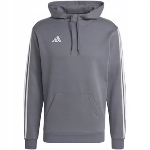 Bluza męska adidas Tiro 23 League Sweat Hoodie szara HZ3021 2XL - Bluzy męskie - miniaturka - grafika 1