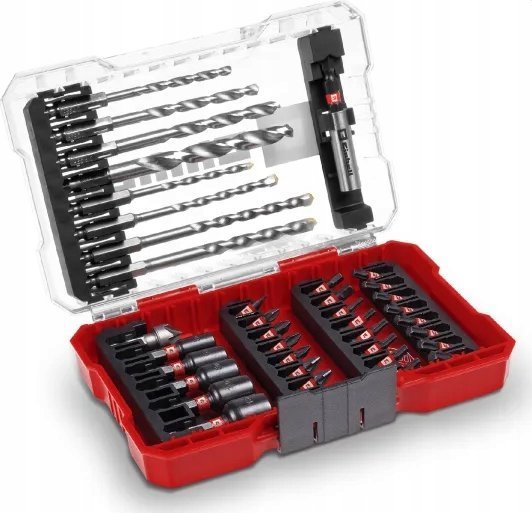 Einhell Wiertło ZESTAW BITÓW I WIERTEŁ 39SZT M-CASE 49108763