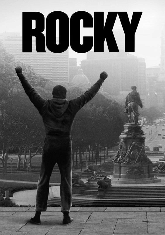 PODKŁADKA POD MYSZ Z Nadrukiem 22x18 cm Rocky Balboa Vintage Tekst Prezent