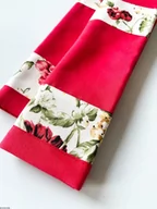 Obrusy i serwetki - Podkładka 2 szt. na stół i pod talerze czerwony roże - miniaturka - grafika 1