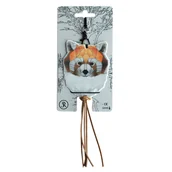 Breloczki dla dzieci - Breloczek odblaskowy Origami - Czerwona panda - Softreflector - miniaturka - grafika 1