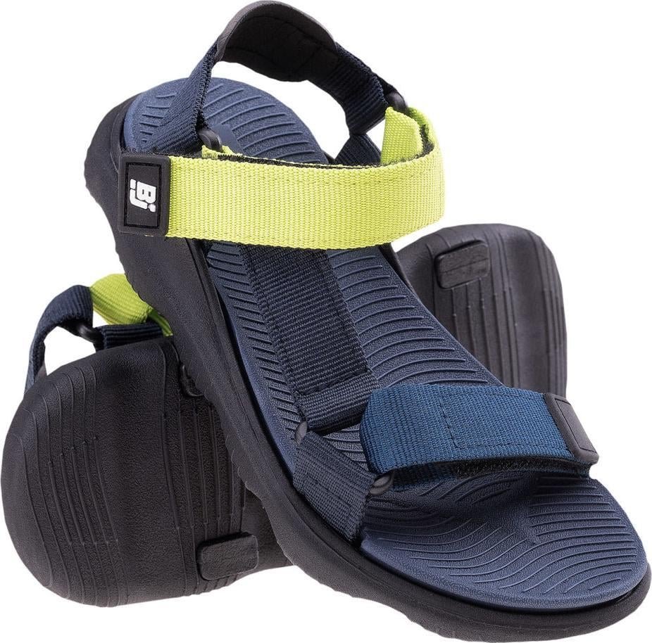 Bejo SANDAŁY I KLAPKI MILERI JR DARK SAPPHIRE/REFLECTING POND/LIME GREEN 33