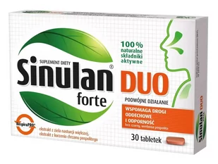 Walmark Sinulan Duo Forte 60 szt. - Przeziębienie i grypa - miniaturka - grafika 1